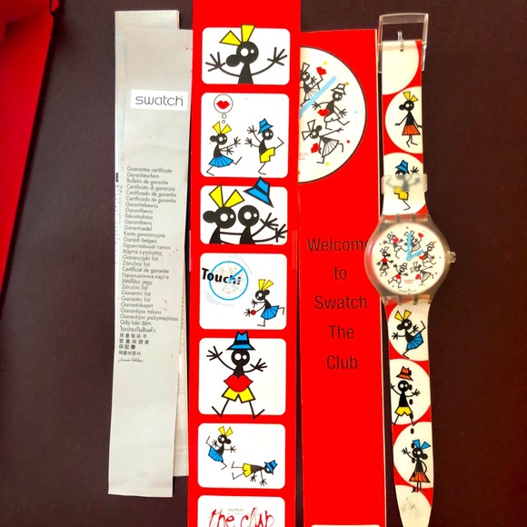 Swatch Watch All Over the World -THE CLUB - STGK104 -Swiss Analog Quartz Watch - Picture 10 of 10